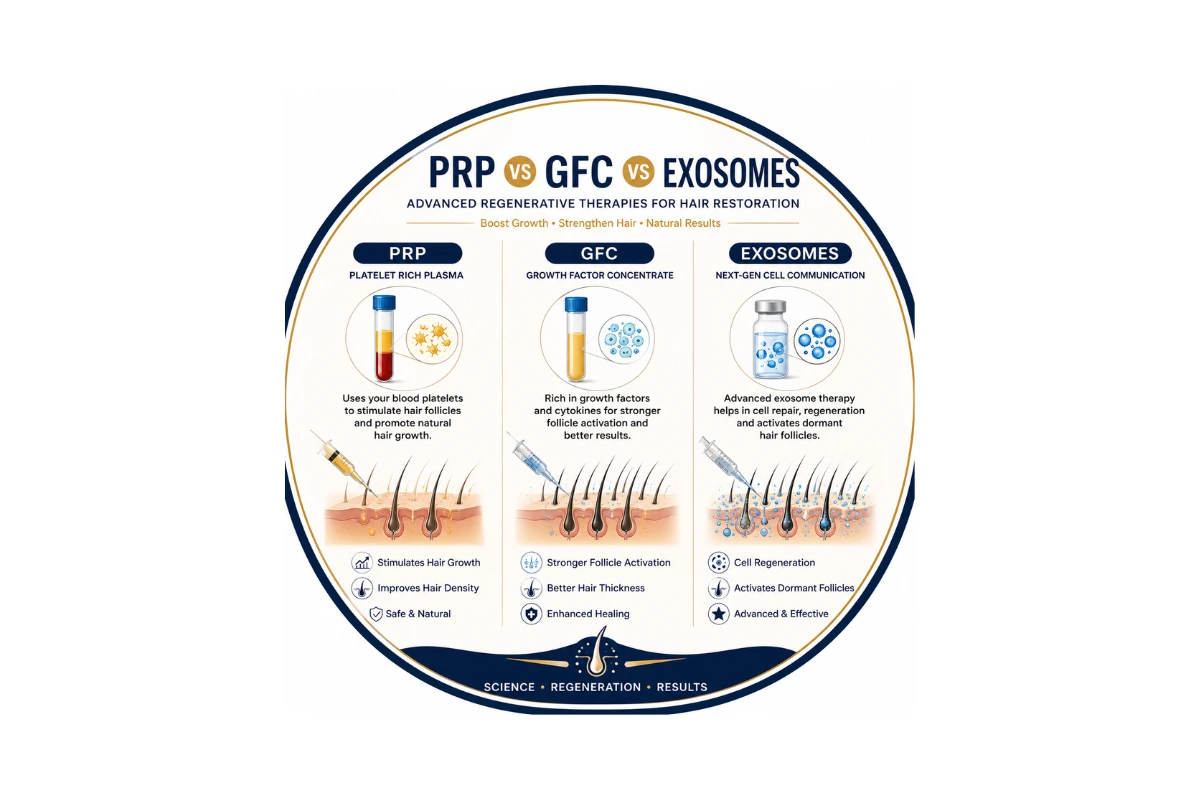PRP vs GFC vs Exosomes